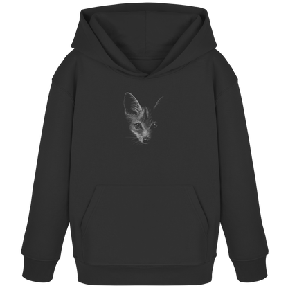 Fuchs Kritzelkunst Illustration - Kids Organic Hoodie