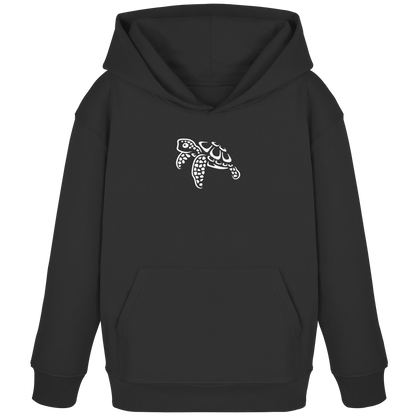 schwimmende Meeres-Schildkröte - Kids Organic Hoodie