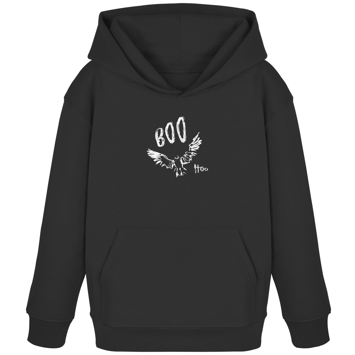 Boo Hoo! Fliegende Eule  - Kids Organic Hoodie
