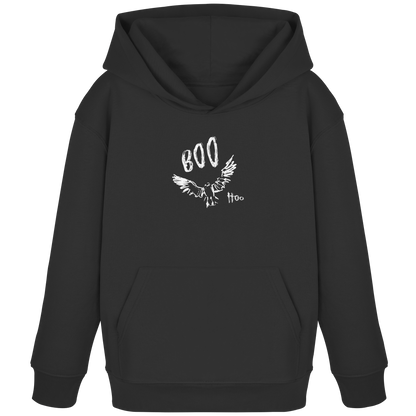 Boo Hoo! Fliegende Eule  - Kids Organic Hoodie