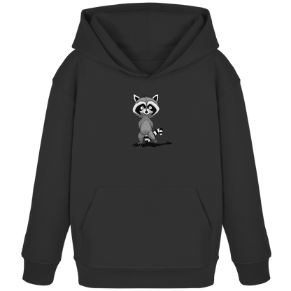 Frecher kleiner Waschbär - Kids Organic Hoodie