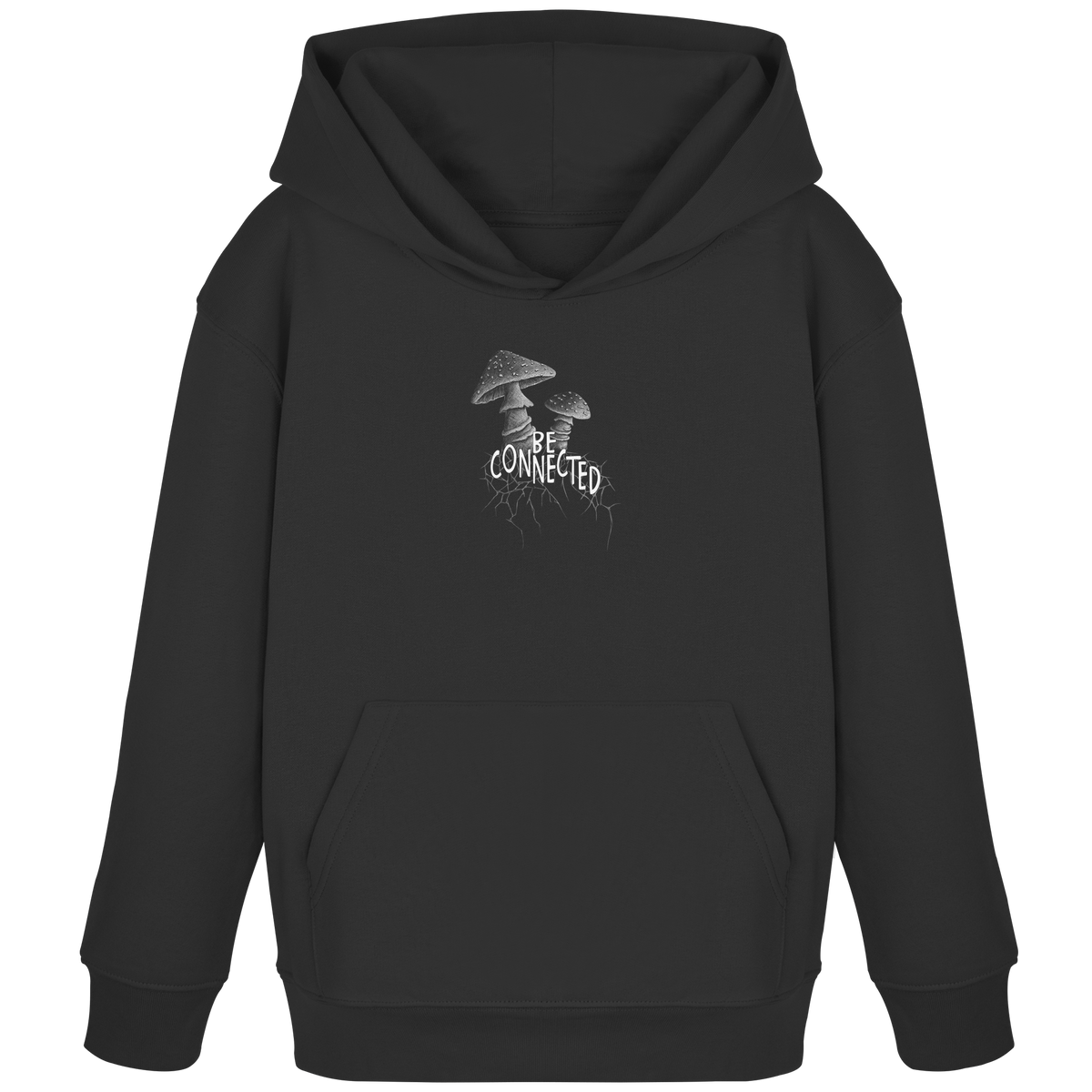 Be Connected Panther-Pilz - Kids Organic Hoodie