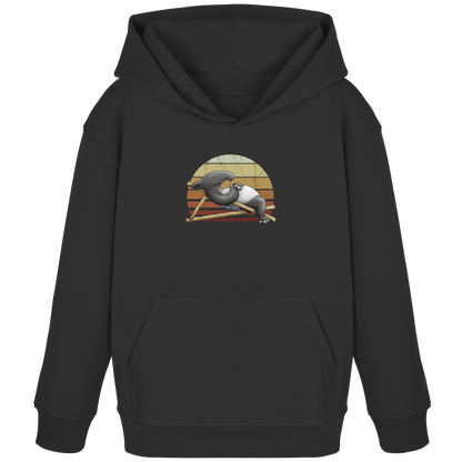 Lässiger Retro Sundown Tapir - Kids Organic Hoodie