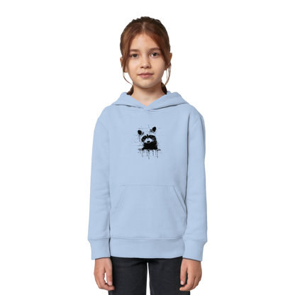 Funky Street Art Waschbär - Kids Organic Hoodie