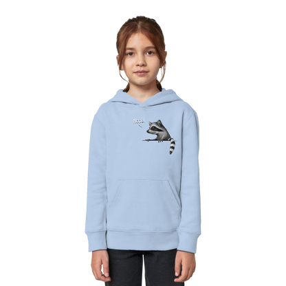 Nope! Frecher verwegener Waschbär - Kids Organic Hoodie
