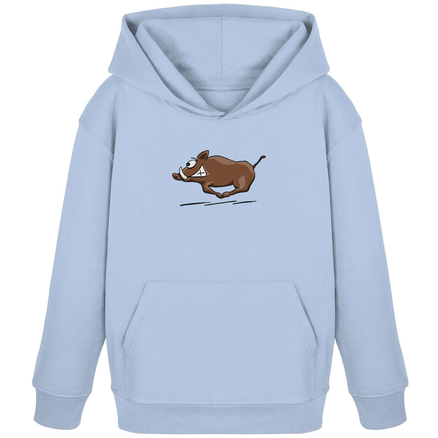 sauwildes Wildschwein | Wildsau  - Kids Organic Hoodie