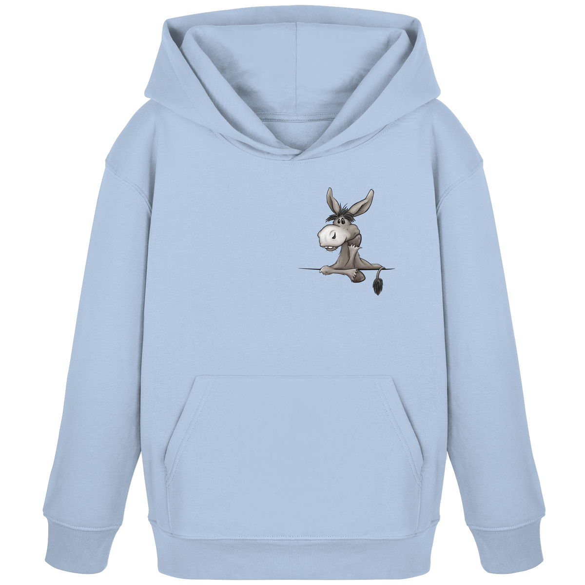 Lustiger lässiger Esel - Kids Organic Hoodie