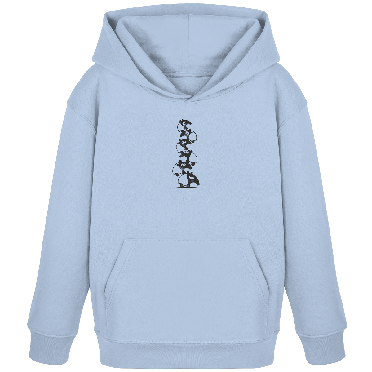 Lustiger Haufen aus Schabracken-Tapiren - Kids Organic Hoodie