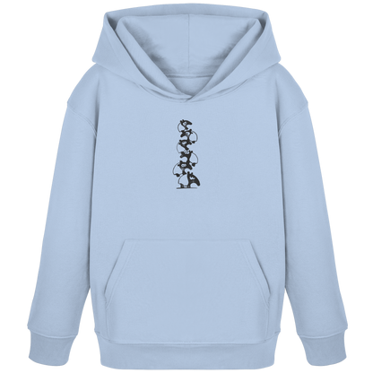 Lustiger Haufen aus Schabracken-Tapiren - Kids Organic Hoodie