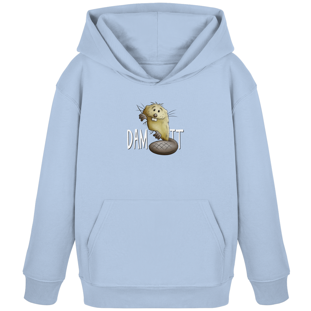 Dam It Verdammt Lustiger Biber - Kids Organic Hoodie
