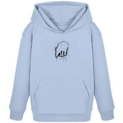 Urban Street Art Tapir Silhouette - Kids Organic Hoodie