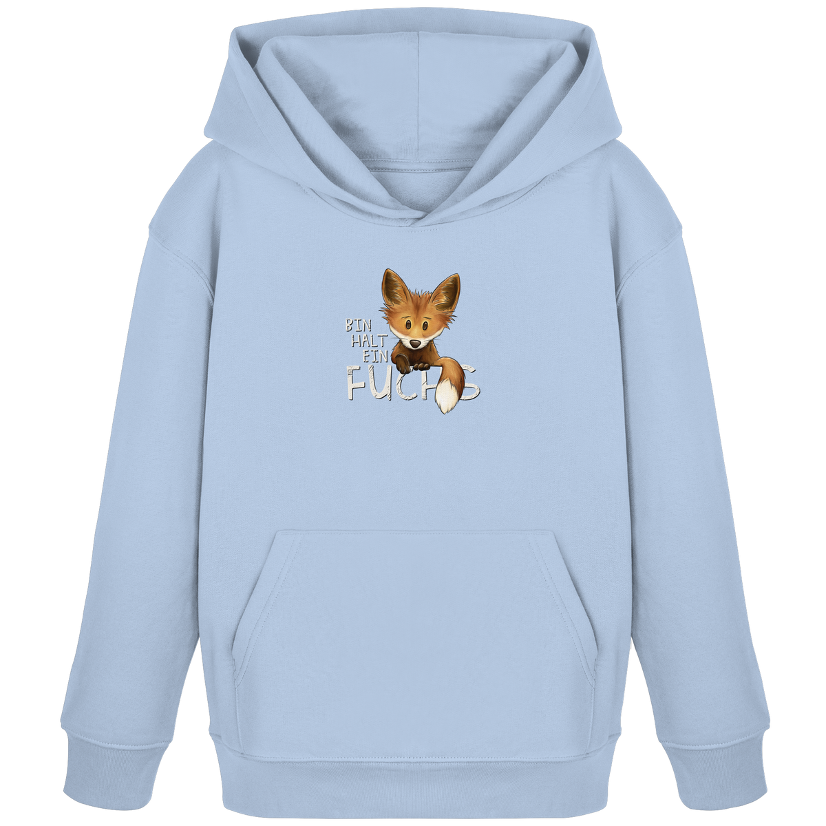 Bin halt ein Fuchs - Kids Organic Hoodie