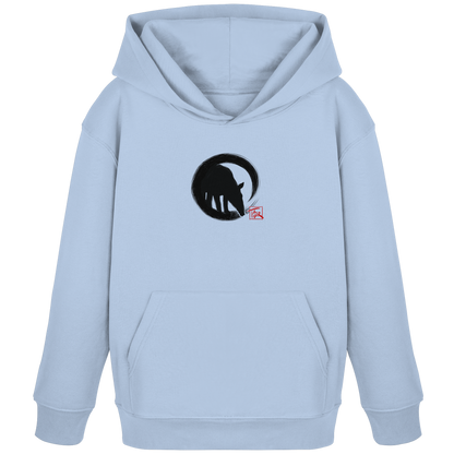 Zen Tapir im japanischen Enso Kreis - Kids Organic Hoodie