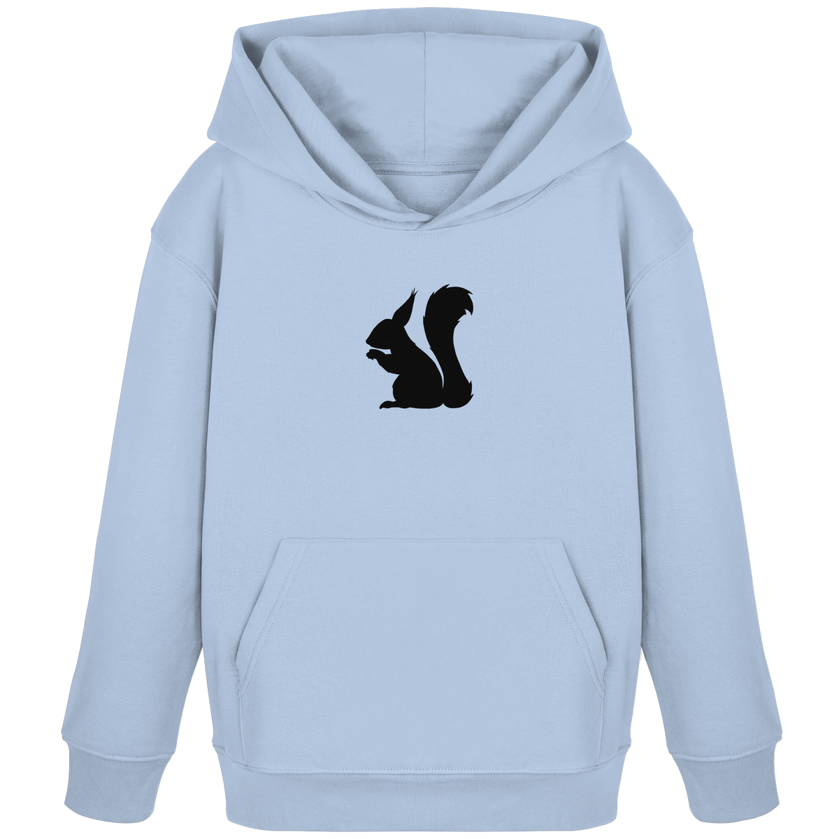 Eichhörnchen Silhouette - Kids Organic Hoodie