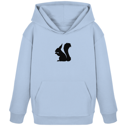 Eichhörnchen Silhouette - Kids Organic Hoodie