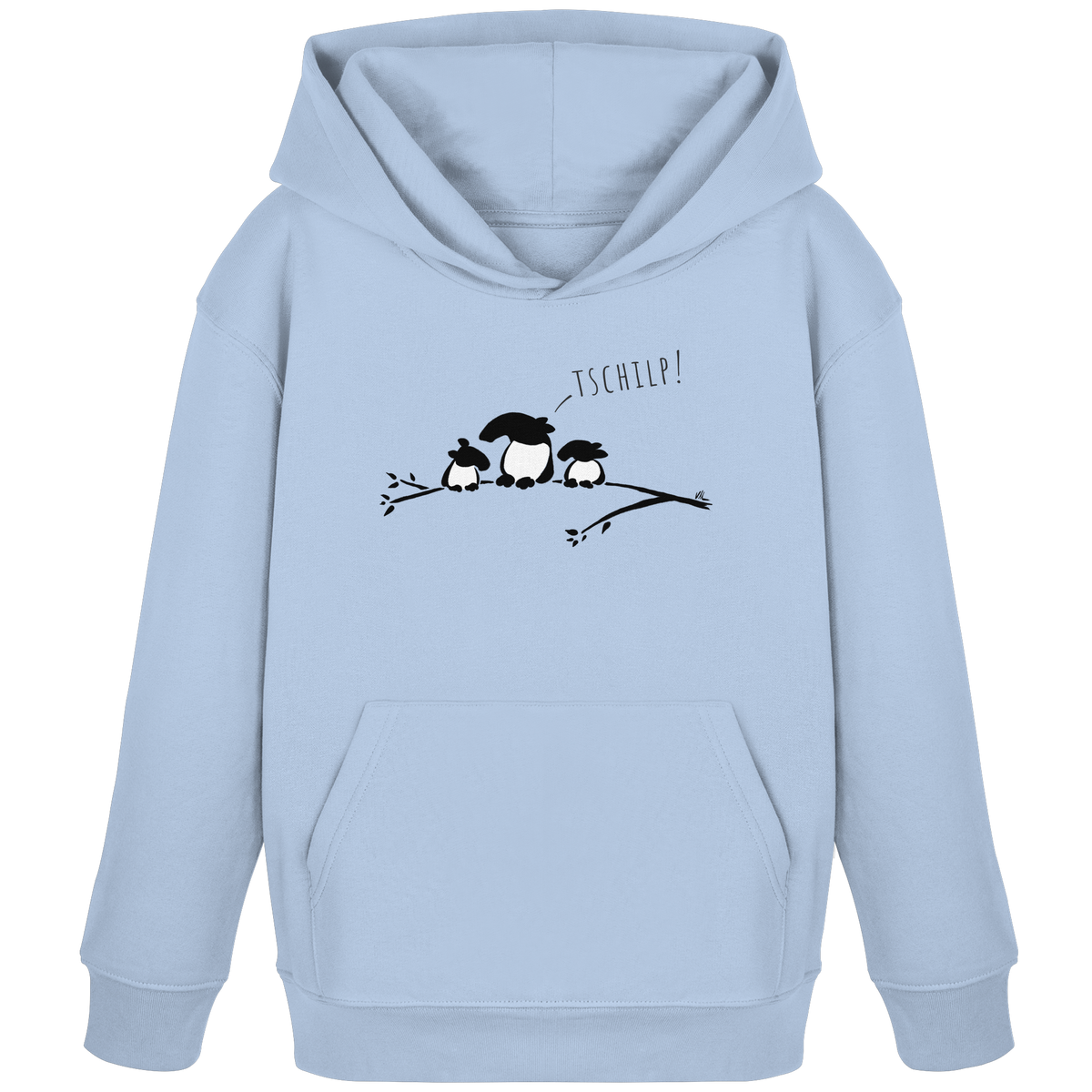 Drei kleine Tapir-Vögel - Kids Organic Hoodie