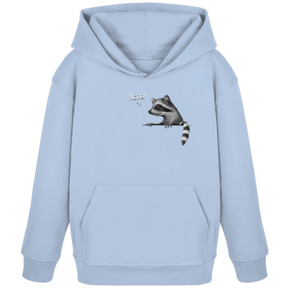Nope! Frecher verwegener Waschbär - Kids Organic Hoodie