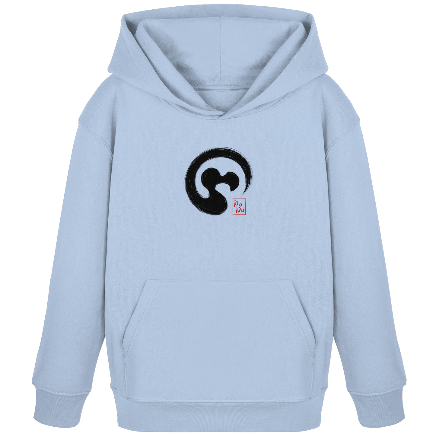 Zen Dodo im japanischen Enso Kreis - Kids Organic Hoodie