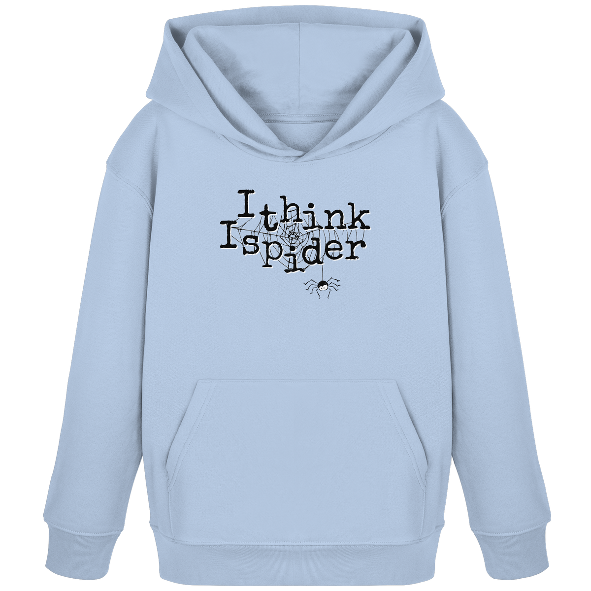 I think I spider - Spinne - Kids Organic Hoodie