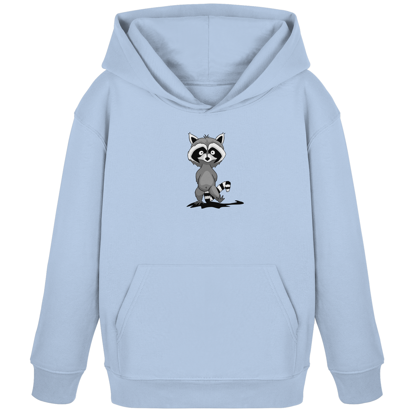 Frecher kleiner Waschbär - Kids Organic Hoodie