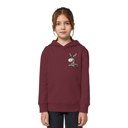 Lustiger lässiger Esel - Kids Organic Hoodie