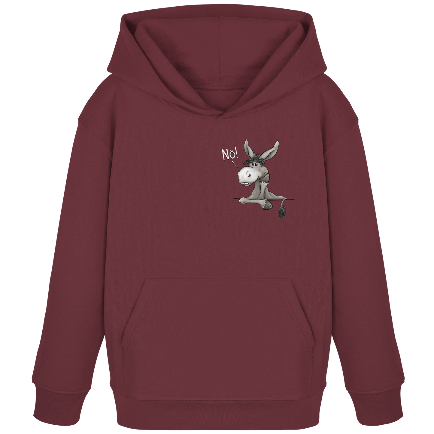 Nö! Störrischer Esel - Kids Organic Hoodie