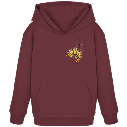 Lässige kleine Honig-Biene - Kids Organic Hoodie
