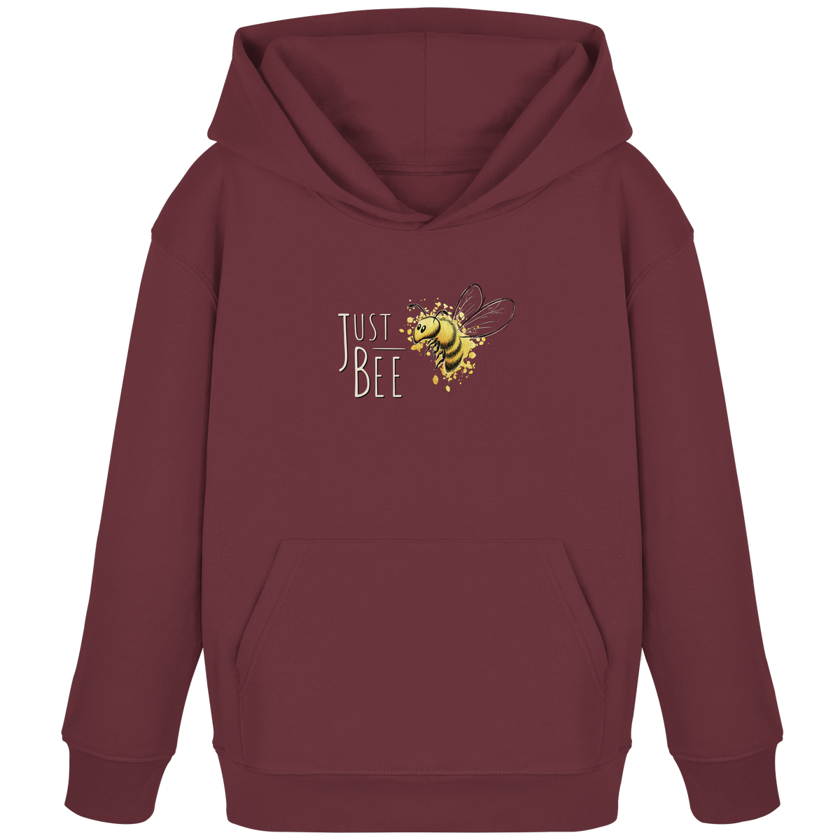 Just Bee, kleine Honig-Biene - Kids Organic Hoodie
