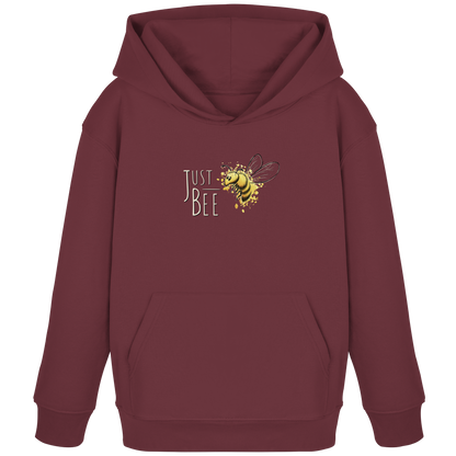 Just Bee, kleine Honig-Biene - Kids Organic Hoodie