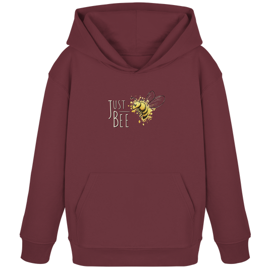 Just Bee, kleine Honig-Biene - Kids Organic Hoodie