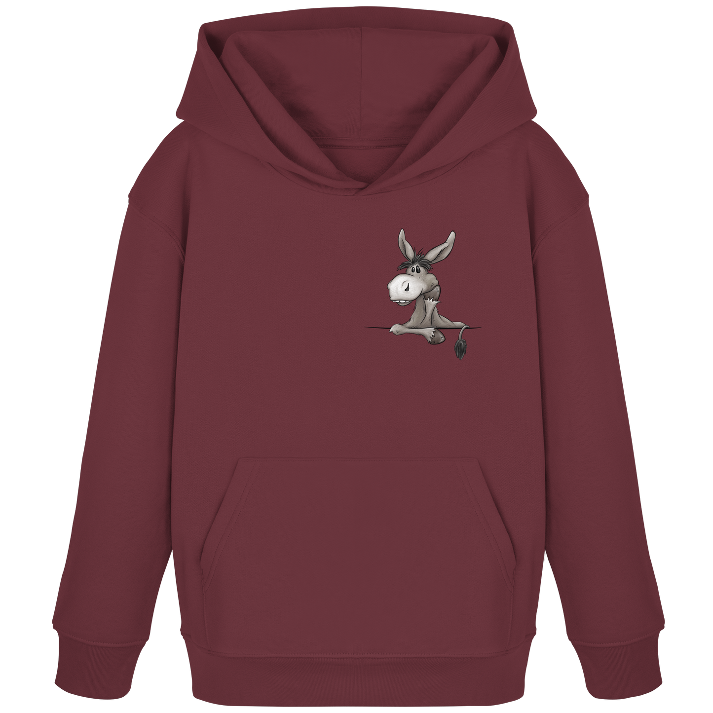 Lustiger lässiger Esel - Kids Organic Hoodie