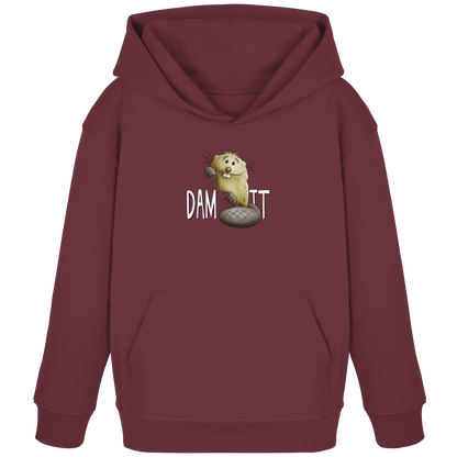 Dam It Verdammt Lustiger Biber - Kids Organic Hoodie