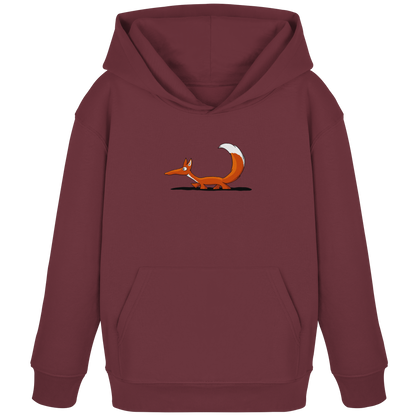 Lässiger cooler Fuchs | Mr. Fox, der Schleicher - Kids Organic Hoodie