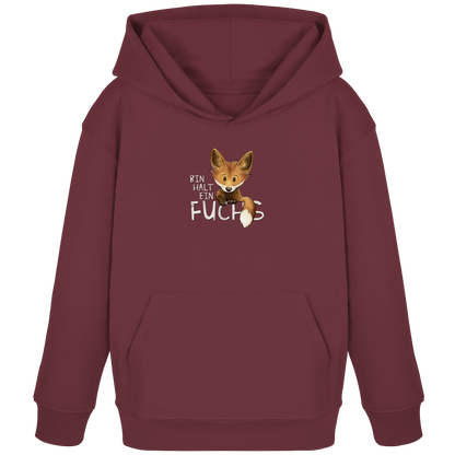 Bin halt ein Fuchs - Kids Organic Hoodie