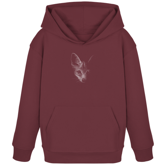 Fuchs Kritzelkunst Illustration - Kids Organic Hoodie