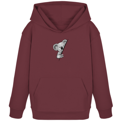 Koala Bär Illustration - Kids Organic Hoodie
