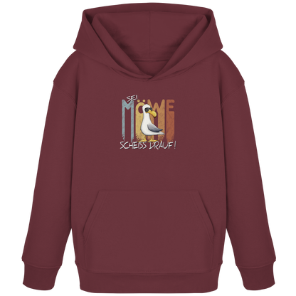 Sei Möwe Scheiß Drauf  - Kids Organic Hoodie