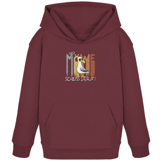 Sei Möwe Scheiß Drauf  - Kids Organic Hoodie