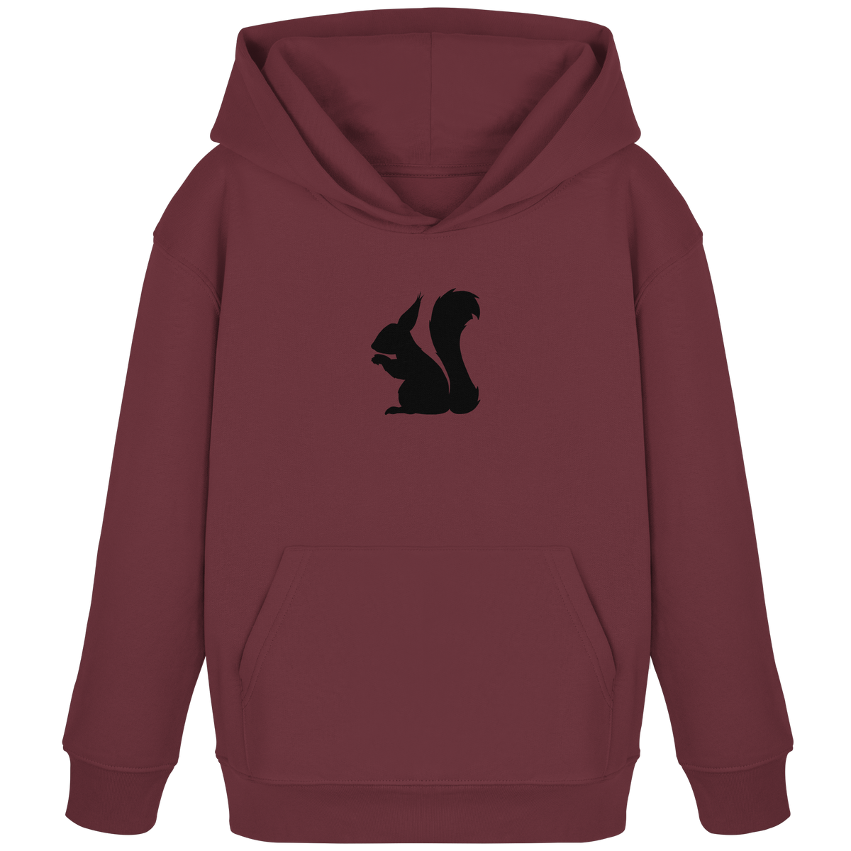 Eichhörnchen Silhouette - Kids Organic Hoodie
