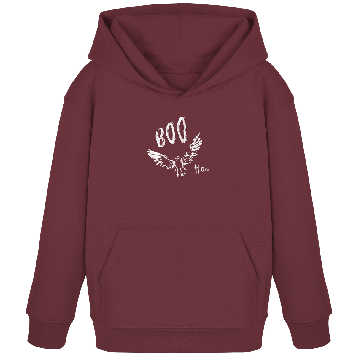 Boo Hoo! Fliegende Eule  - Kids Organic Hoodie