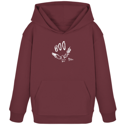 Boo Hoo! Fliegende Eule  - Kids Organic Hoodie