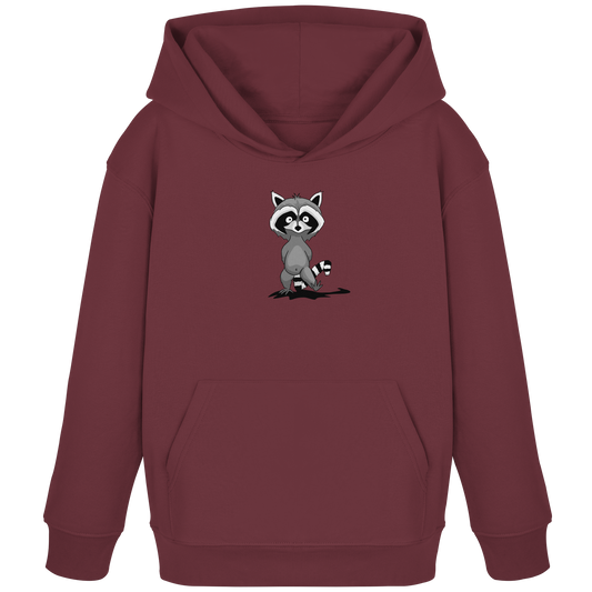 Frecher kleiner Waschbär - Kids Organic Hoodie