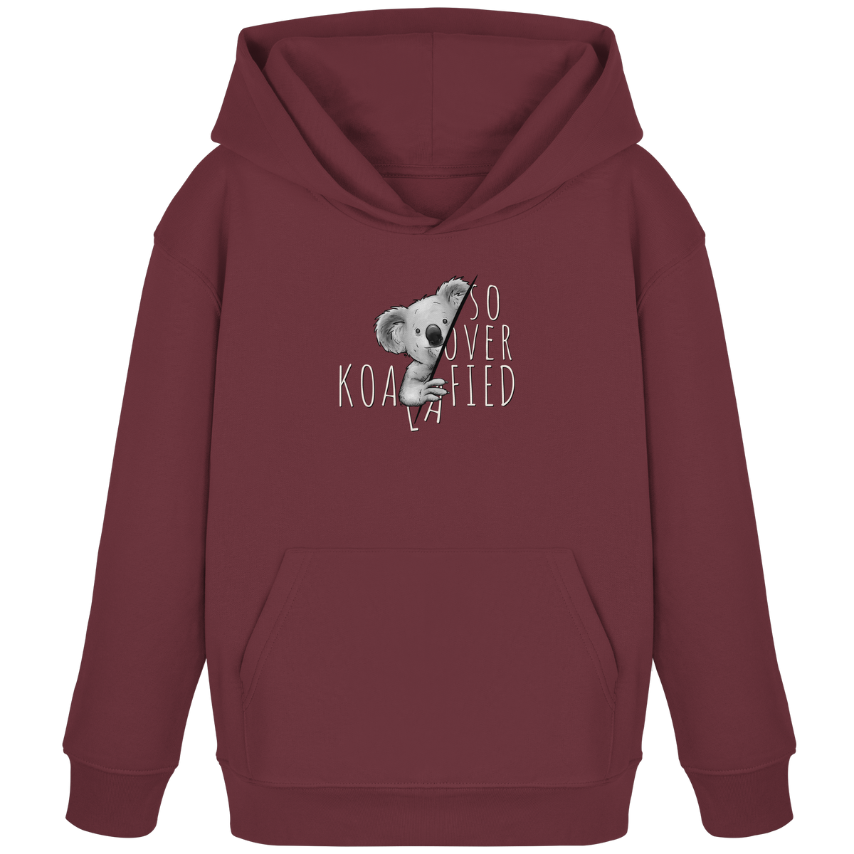 So Over-Koalafied Koala - Kids Organic Hoodie