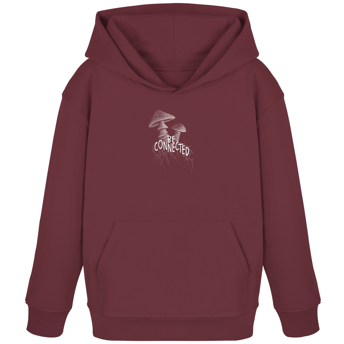 Be Connected Panther-Pilz - Kids Organic Hoodie