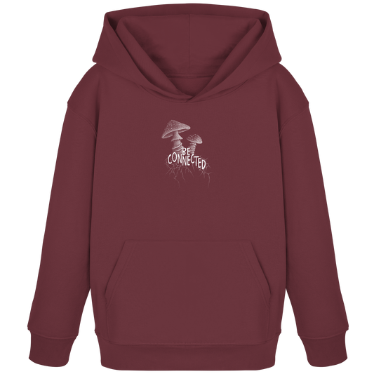Be Connected Panther-Pilz - Kids Organic Hoodie