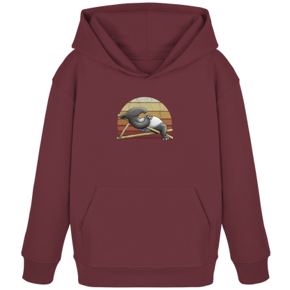 Lässiger Retro Sundown Tapir - Kids Organic Hoodie