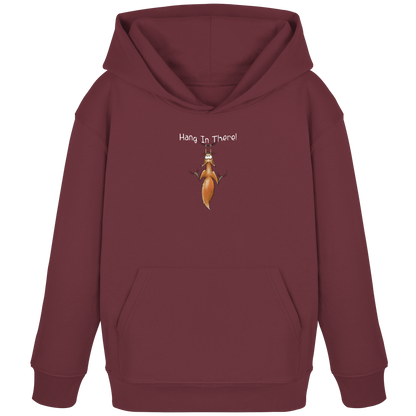 Hang In There | Lässiges Eichhörnchen - Kids Organic Hoodie