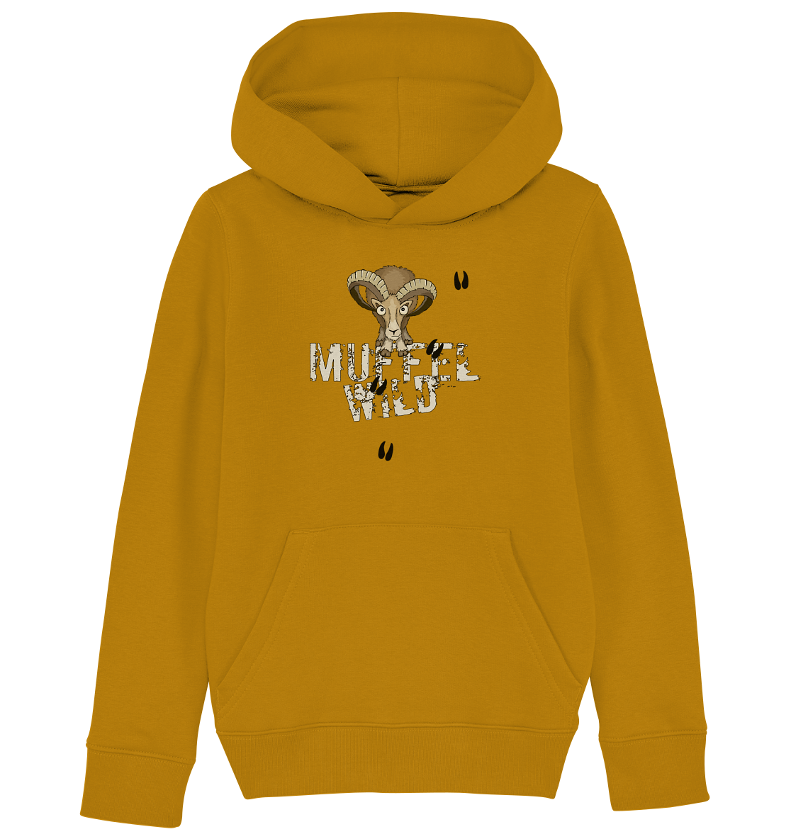 Muffel Wild Mufflon - Kids Organic Hoodie