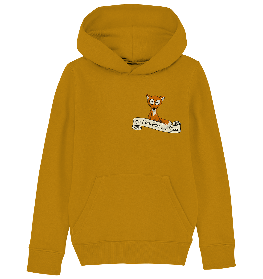 Oh For Fox Sake – Um Fuchses Willen - Kids Organic Hoodie