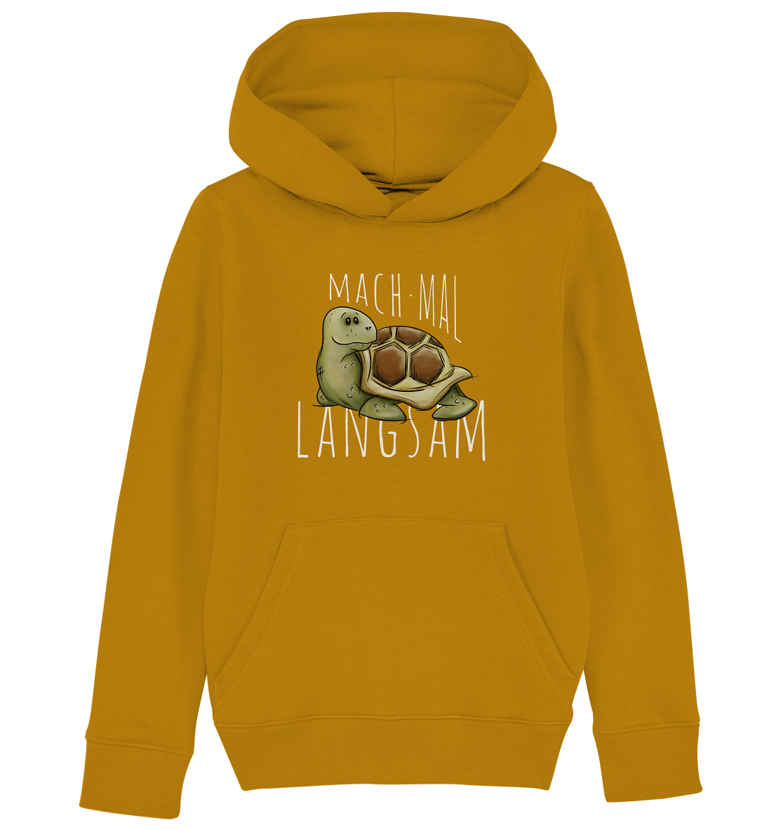 Mach mal langsam Schildkröte - Kids Organic Hoodie